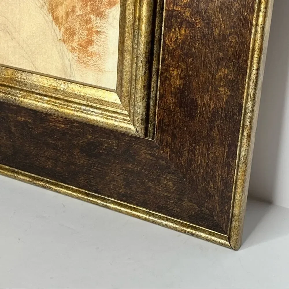 Hear the Word of the Lord 15x20 Framed Art J. Kunz The Sermon On The Mount Woman